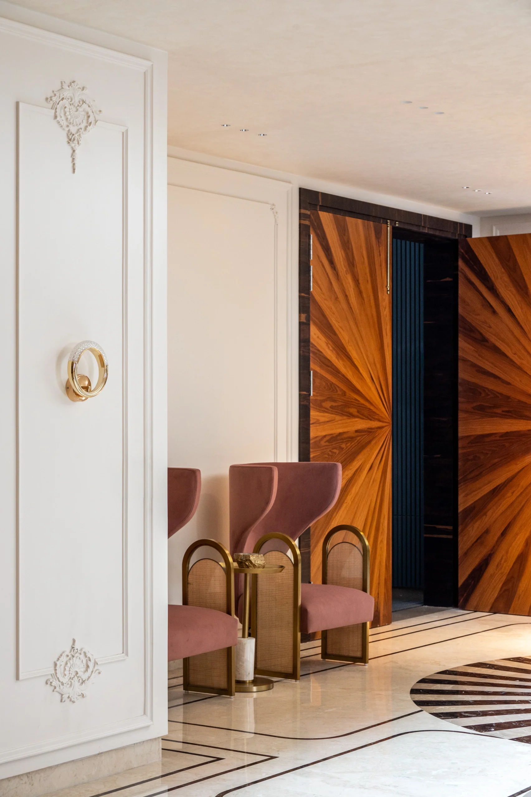 Quiet interior detail with refined surfaces and pale finishes